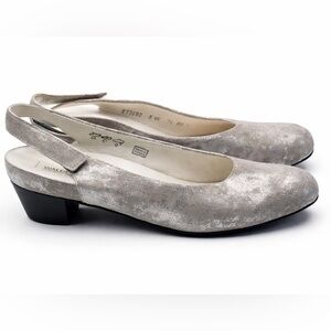 Waldlaufer Loafer Shoe Flats Leather Sz 7.5